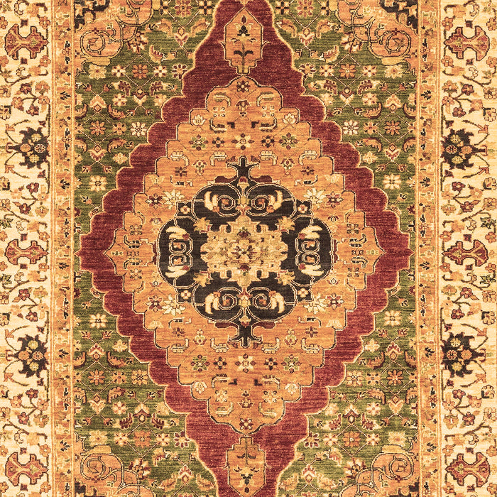 Abstract Brown Modern Rug, abs3361brn