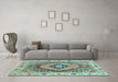 Machine Washable Abstract Light Blue Modern Rug in a Living Room, wshabs3361lblu