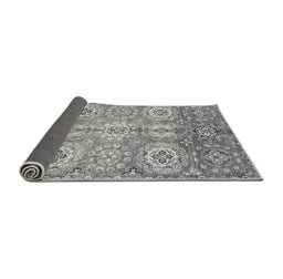 Sideview of Abstract Gray Modern Rug, abs3362gry