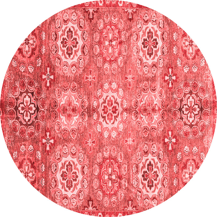 Abstract Red Modern Rug, abs3362red
