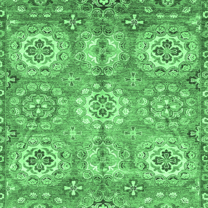 Machine Washable Abstract Emerald Green Modern Area Rugs, wshabs3362emgrn