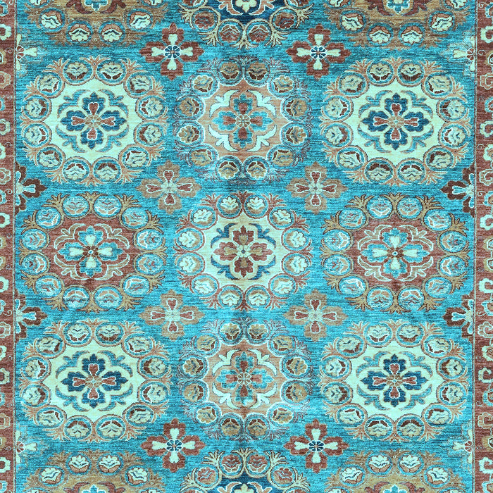 Machine Washable Abstract Light Blue Modern Rug, wshabs3362lblu