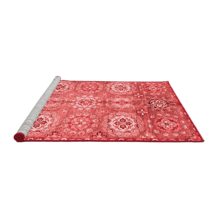 Modern Red Washable Rugs