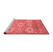 Modern Red Washable Rugs