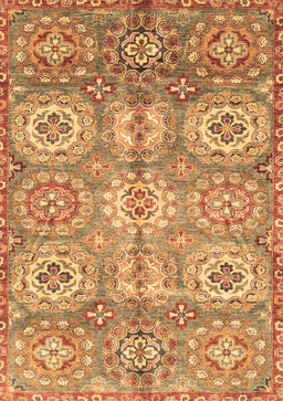 Abstract Brown Modern Rug, abs3362brn
