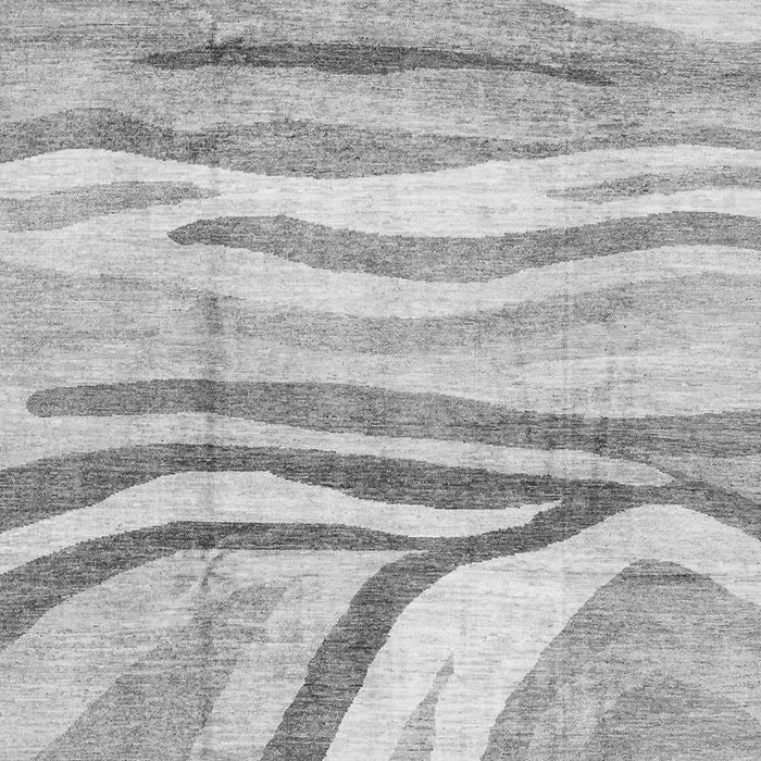 Abstract Gray Modern Rug, abs3363gry