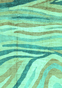 Abstract Turquoise Modern Rug, abs3363turq