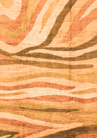 Abstract Orange Modern Rug, abs3363org