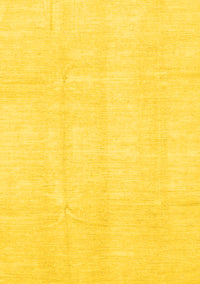 Solid Yellow Modern Rug, abs3364yw