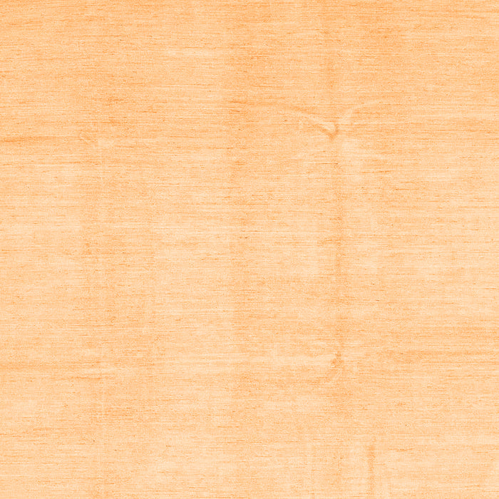 Square Solid Orange Modern Rug, abs3364org