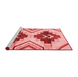 Country Red Washable Rugs