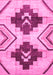 Southwestern Pink Country Rug, abs3365pnk