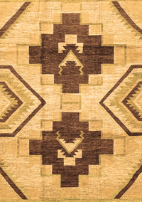 Southwestern Brown Country Rug, abs3365brn