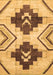 Southwestern Brown Country Rug, abs3365brn