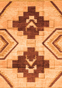 Southwestern Orange Country Rug, abs3365org