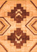 Southwestern Orange Country Rug, abs3365org