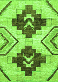 Southwestern Green Country Rug, abs3365grn