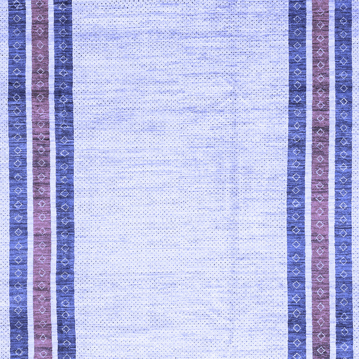 Abstract Blue Modern Rug, abs3366blu