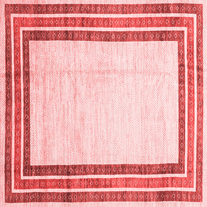 Machine Washable Abstract Red Modern Rug, wshabs3366red