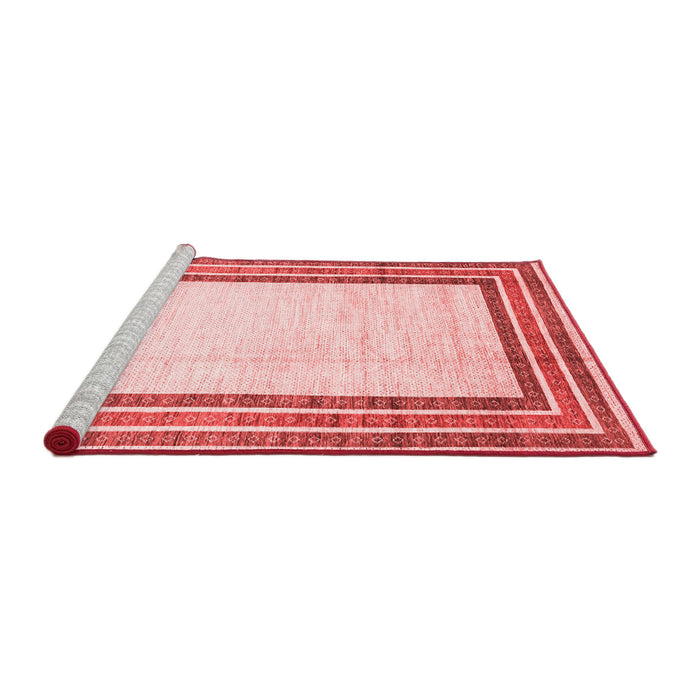 Modern Red Washable Rugs