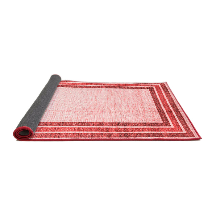 Abstract Red Modern Area Rugs