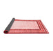 Abstract Red Modern Area Rugs