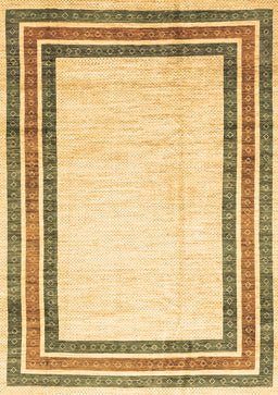 Abstract Brown Modern Rug, abs3366brn