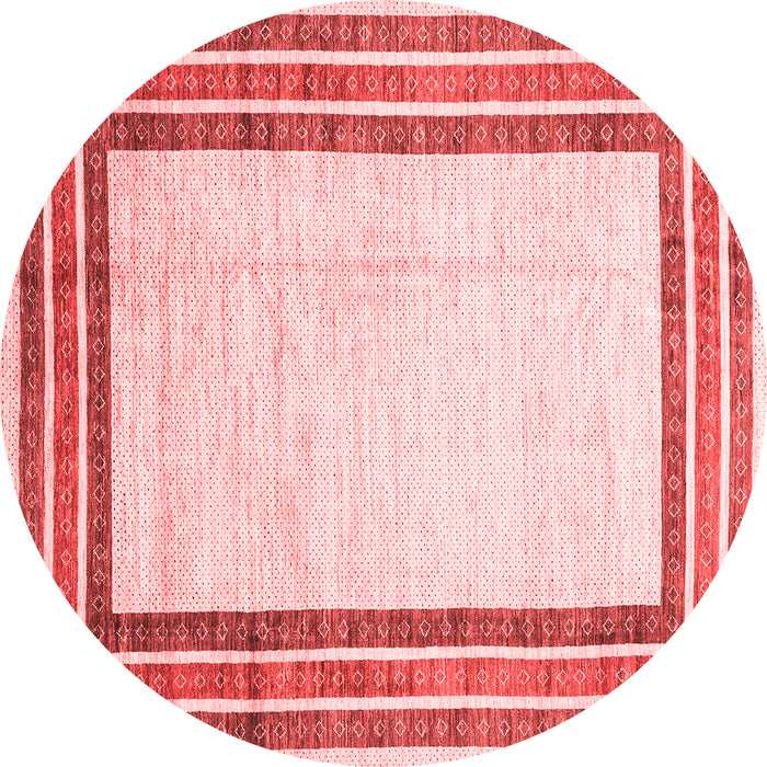 Machine Washable Abstract Red Modern Rug, wshabs3366red