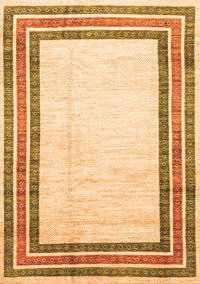 Abstract Orange Modern Rug, abs3366org