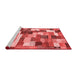 Modern Red Washable Rugs