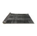 Sideview of Checkered Gray Modern Rug, abs3368gry