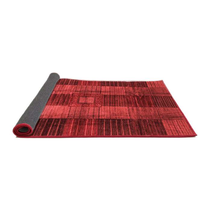 Checkered Red Modern Area Rugs