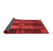 Checkered Red Modern Area Rugs