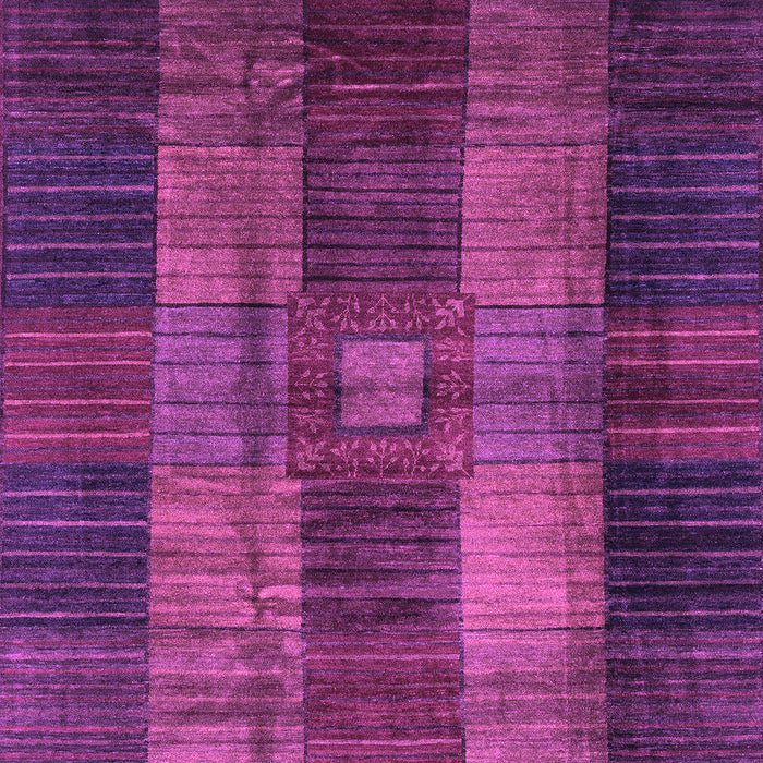 Checkered Purple Modern Rug, abs3368pur