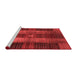 Modern Red Washable Rugs