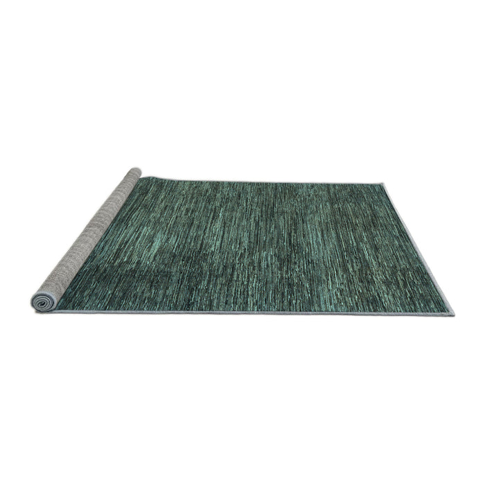 Sideview of Machine Washable Abstract Light Blue Modern Rug, wshabs3369lblu