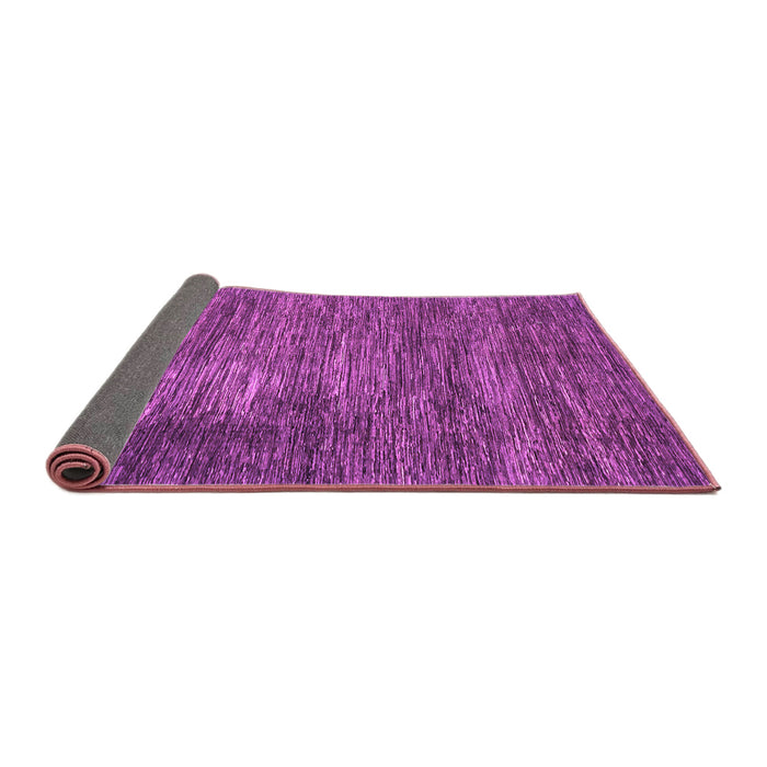 Sideview of Abstract Purple Modern Rug, abs3369pur