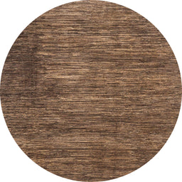 Round Machine Washable Abstract Red Brown Rug, wshabs3369