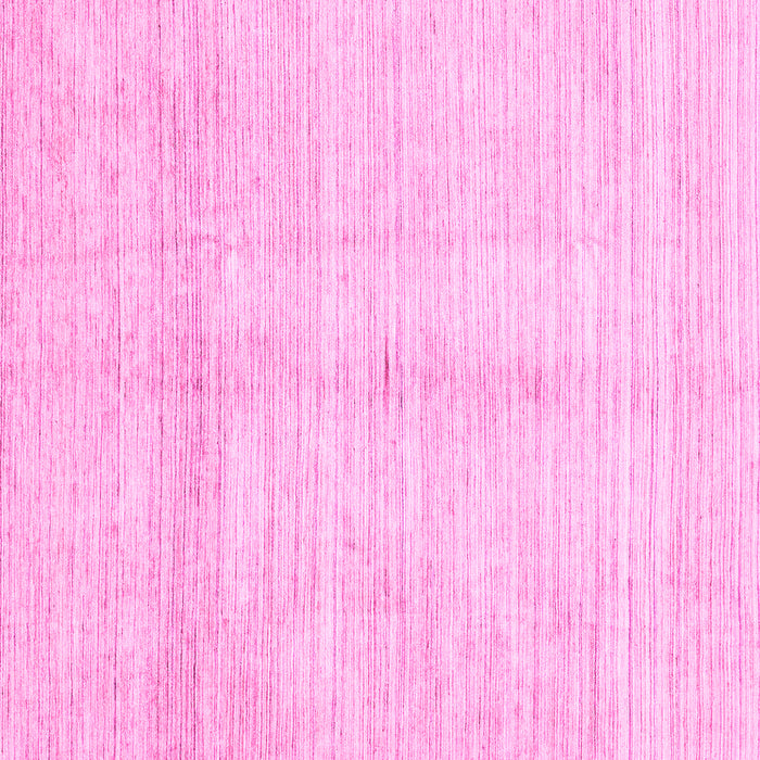 Square Solid Pink Modern Rug, abs3370pnk