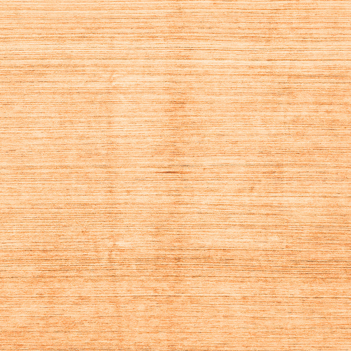 Square Solid Orange Modern Rug, abs3370org