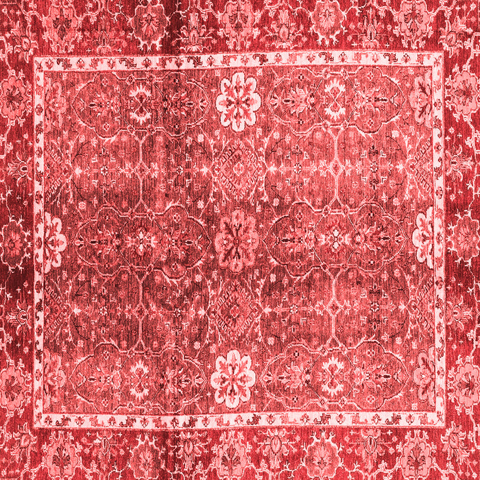 Machine Washable Oriental Red Traditional Rug, wshabs3371red