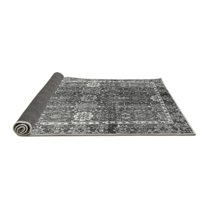 Sideview of Oriental Gray Traditional Rug, abs3371gry