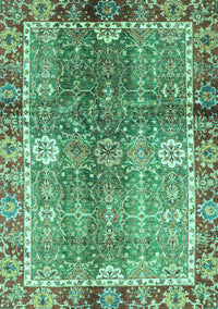 Oriental Turquoise Traditional Rug, abs3371turq