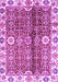 Machine Washable Abstract Purple Modern Area Rugs, wshabs3372pur