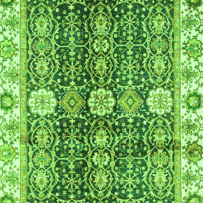 Abstract Green Modern Rug, abs3373grn