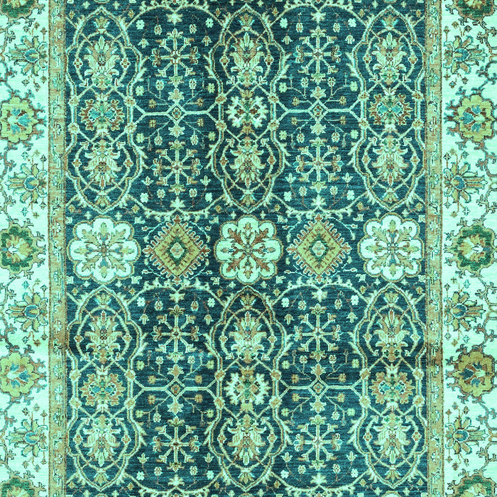 Abstract Turquoise Modern Rug, abs3373turq