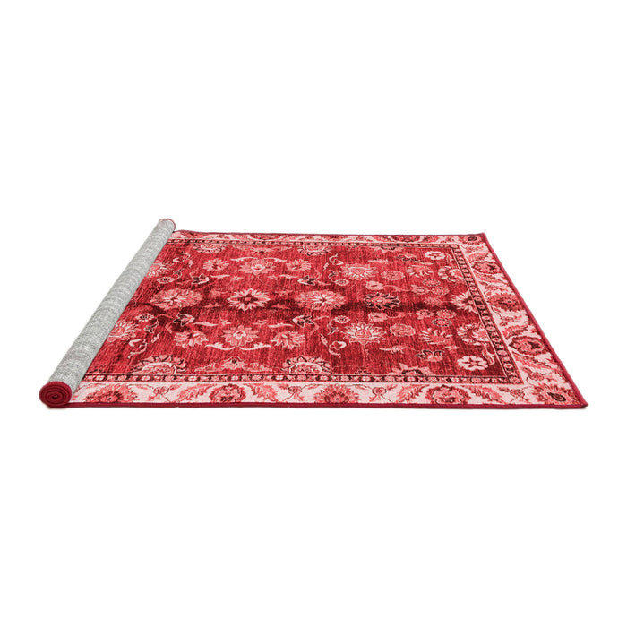 Modern Red Washable Rugs