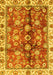 Abstract Yellow Modern Rug, abs3374yw