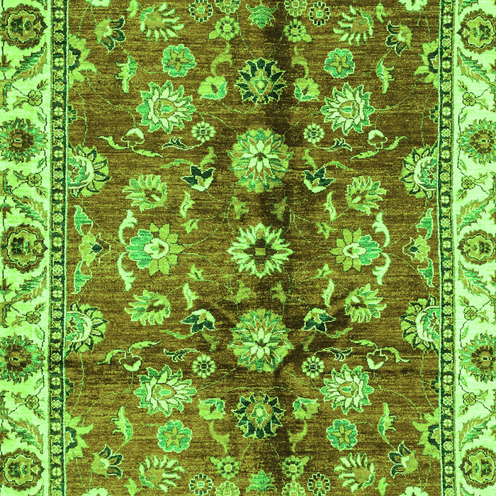 Abstract Green Modern Rug, abs3374grn
