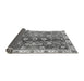 Sideview of Abstract Gray Modern Rug, abs3374gry